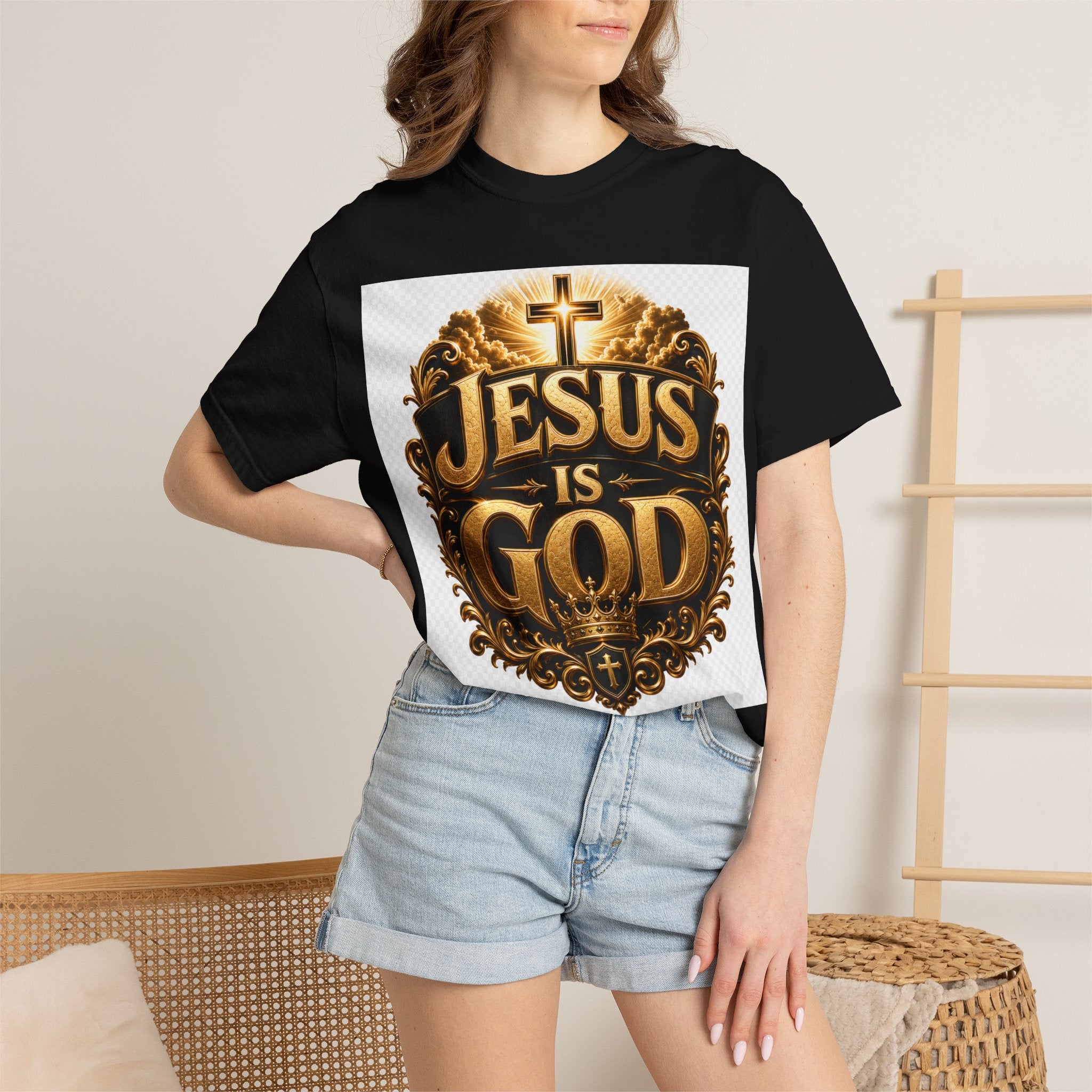 Jesus Is God T-Shirt — Bold Christian Faith Graphic Tee