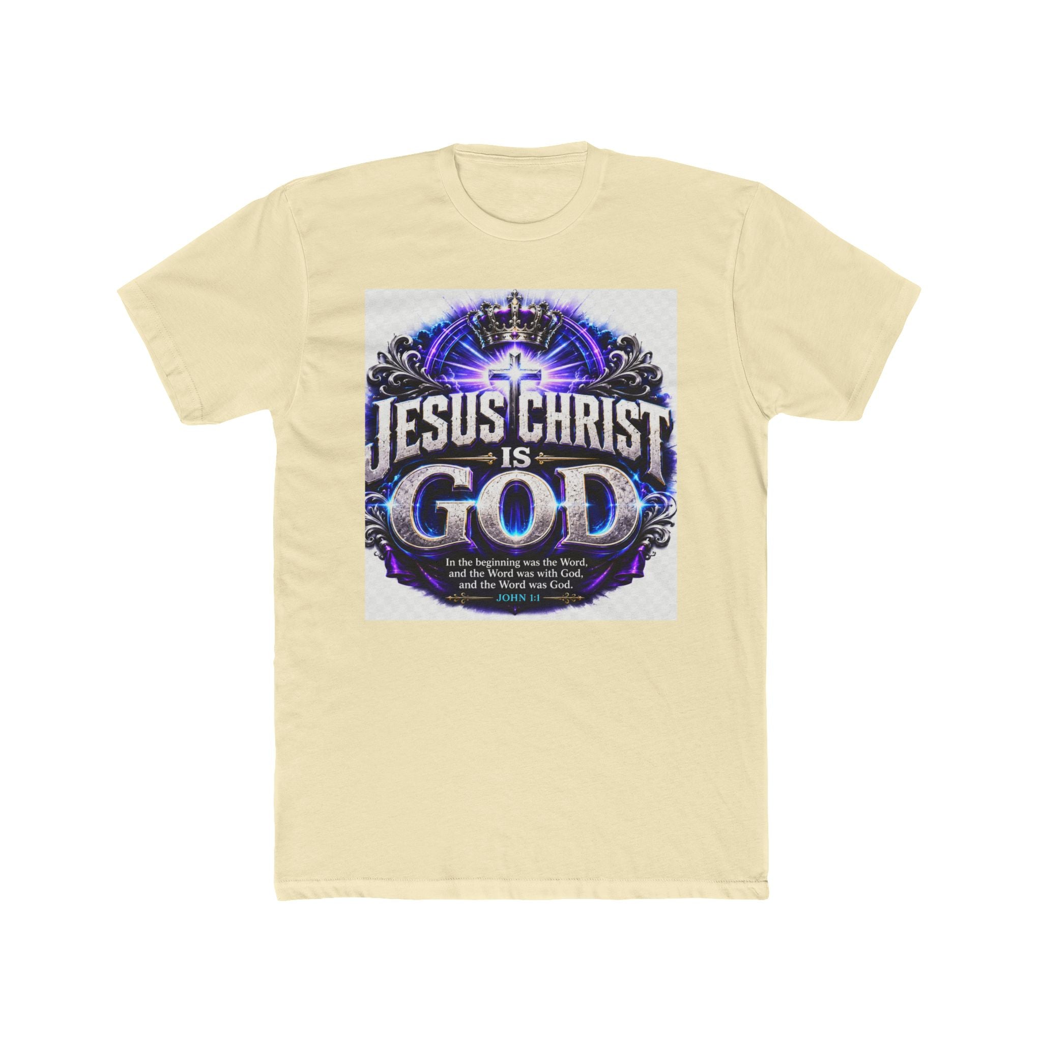Jesus Christ Is God T-Shirt — Christian Faith Graphic Tee