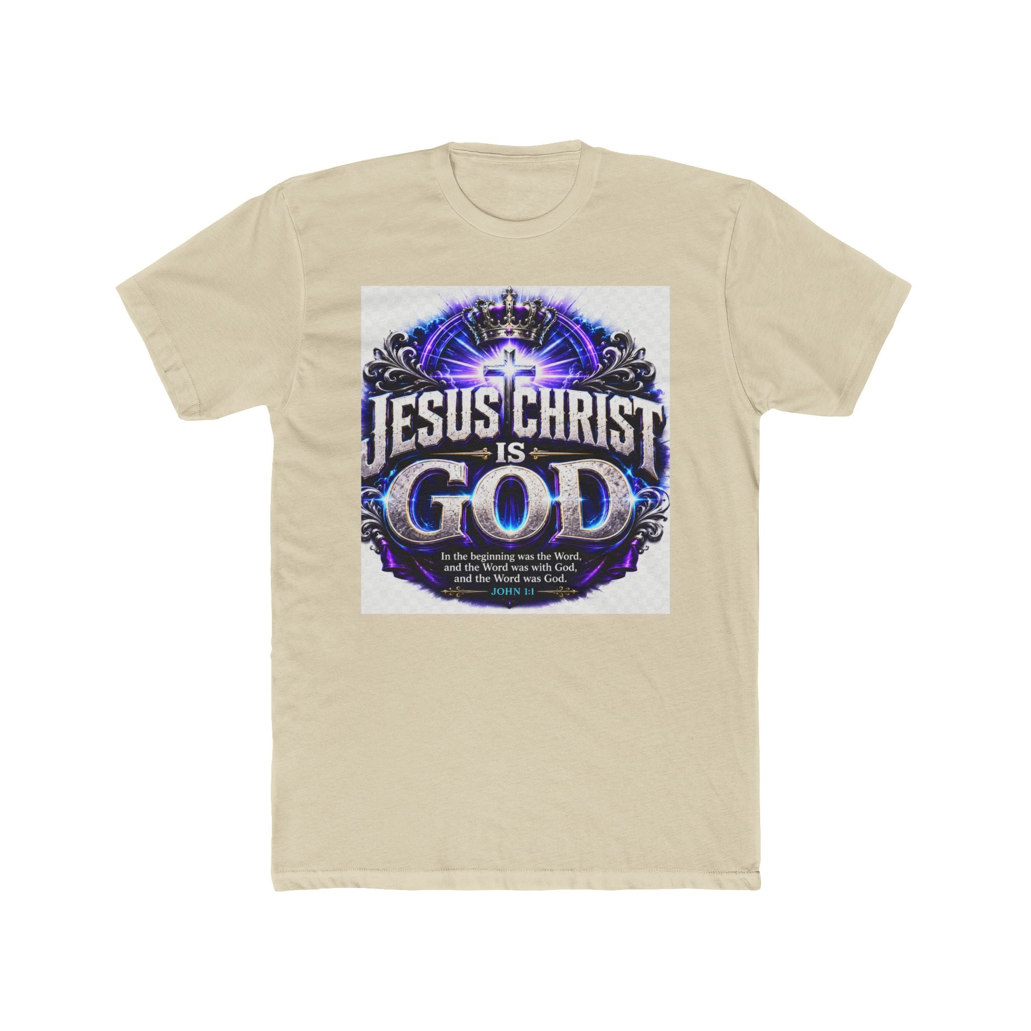 Jesus Christ Is God T-Shirt — Christian Faith Graphic Tee
