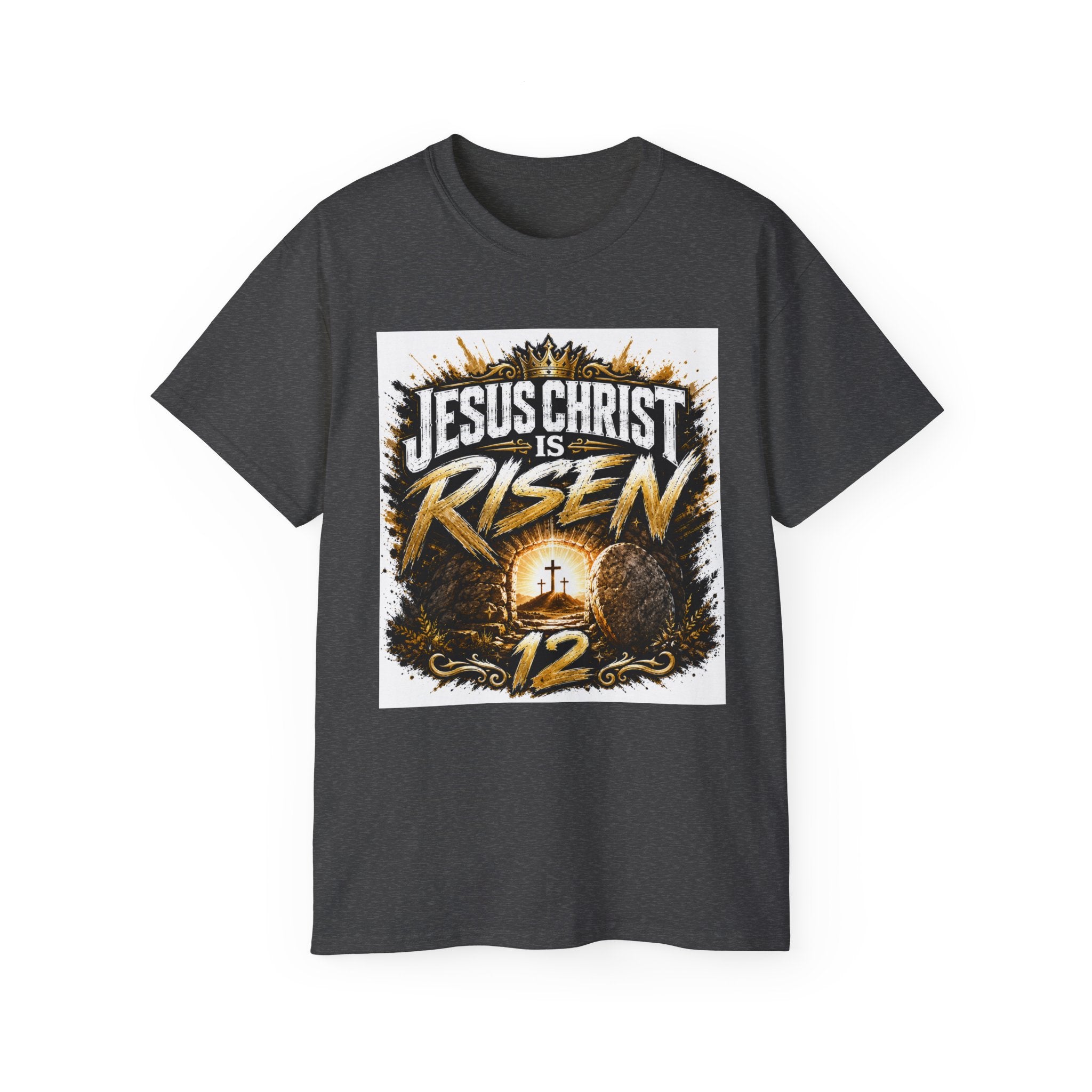 Jesus Christ Is Risen T-Shirt — Easter Christian Faith Tee