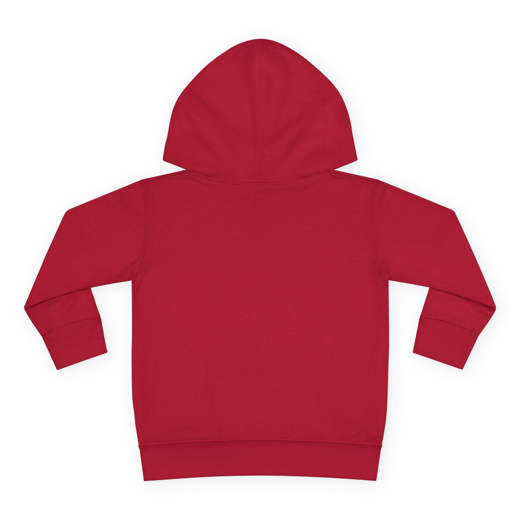 Be Strong and Courageous Toddler Hoodie — Joshua 1:9 Mountain Faith Pullover