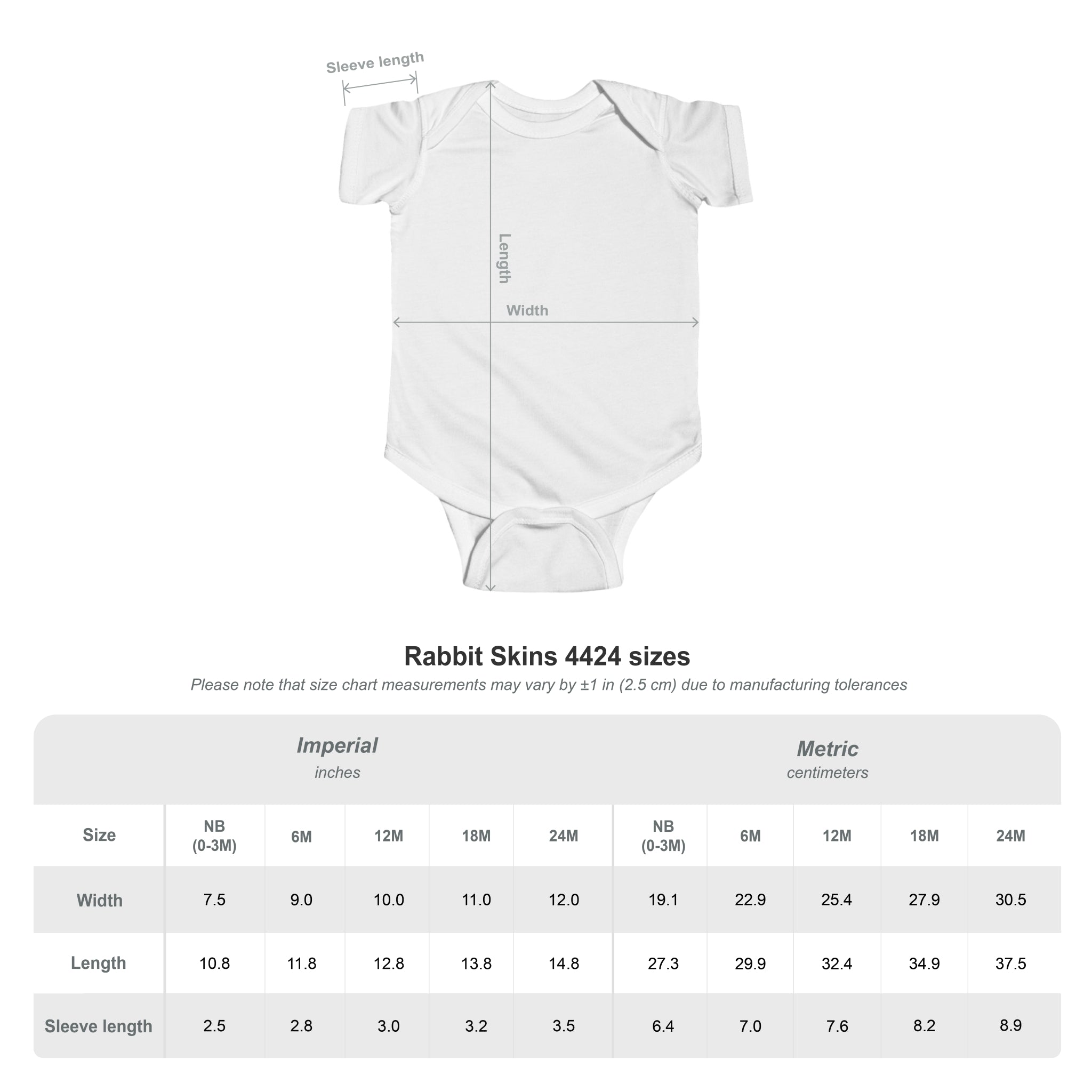 Infant Bodysuit - "Faith Over Fear" Christian Baby Onesie (Psalm 56:3)