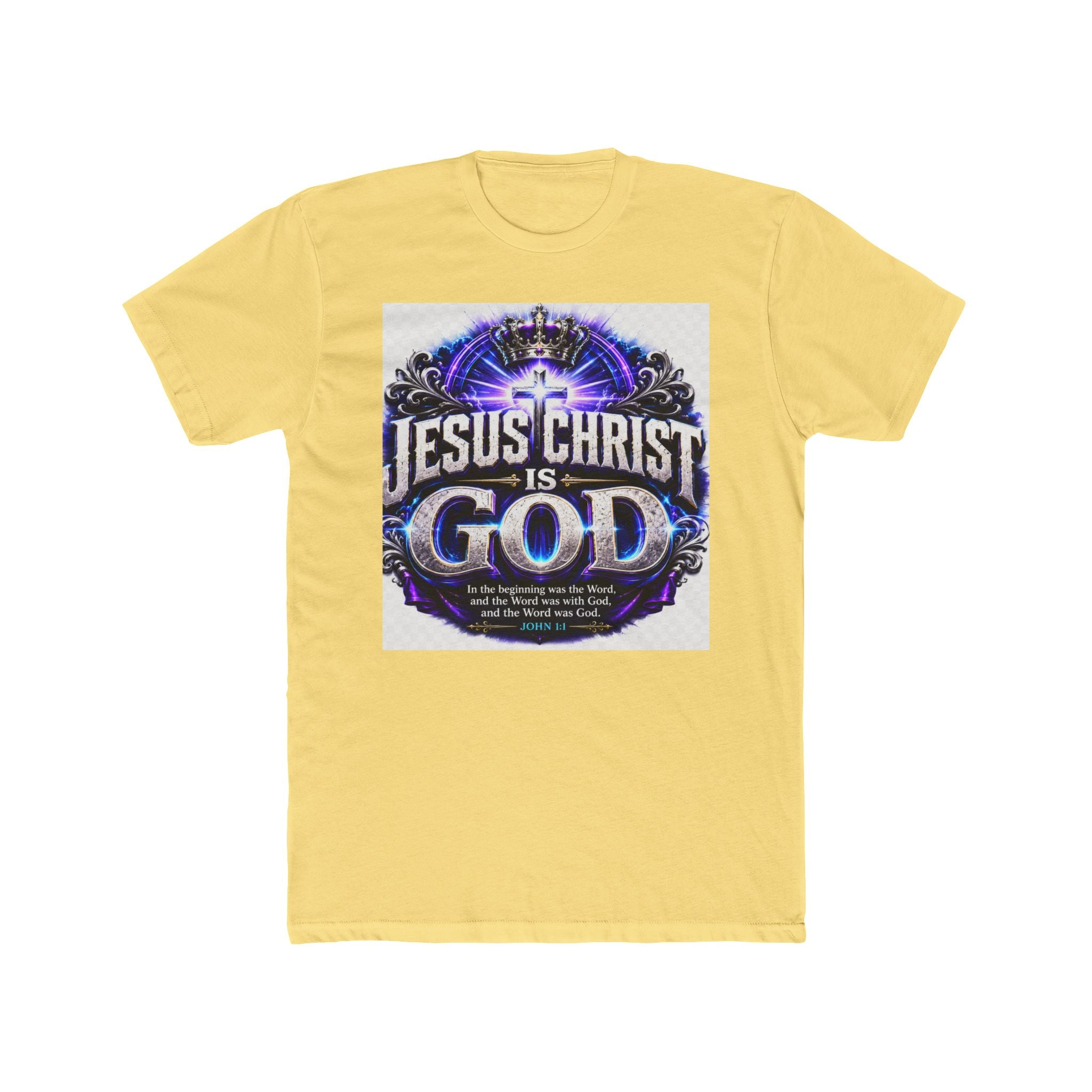 Jesus Christ Is God T-Shirt — Christian Faith Graphic Tee