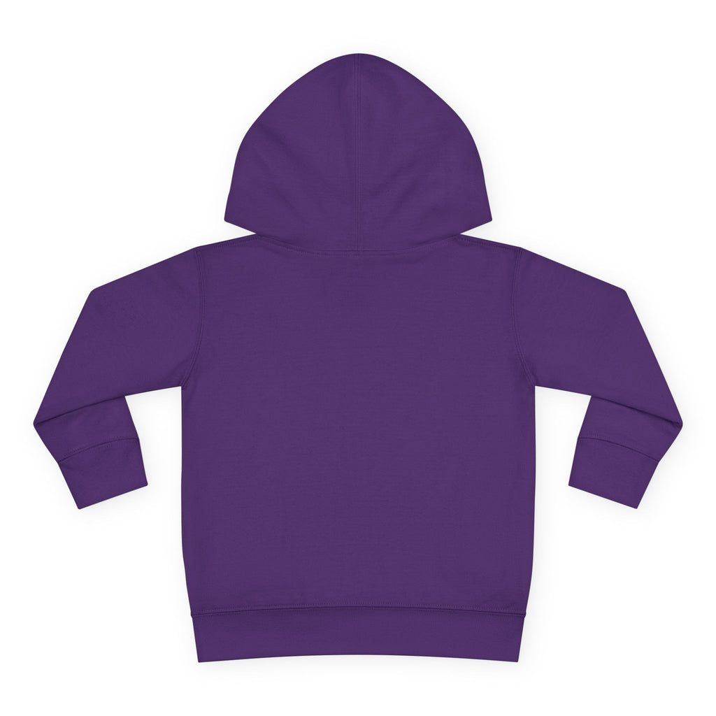 Be Strong and Courageous Toddler Hoodie — Joshua 1:9 Mountain Faith Pullover