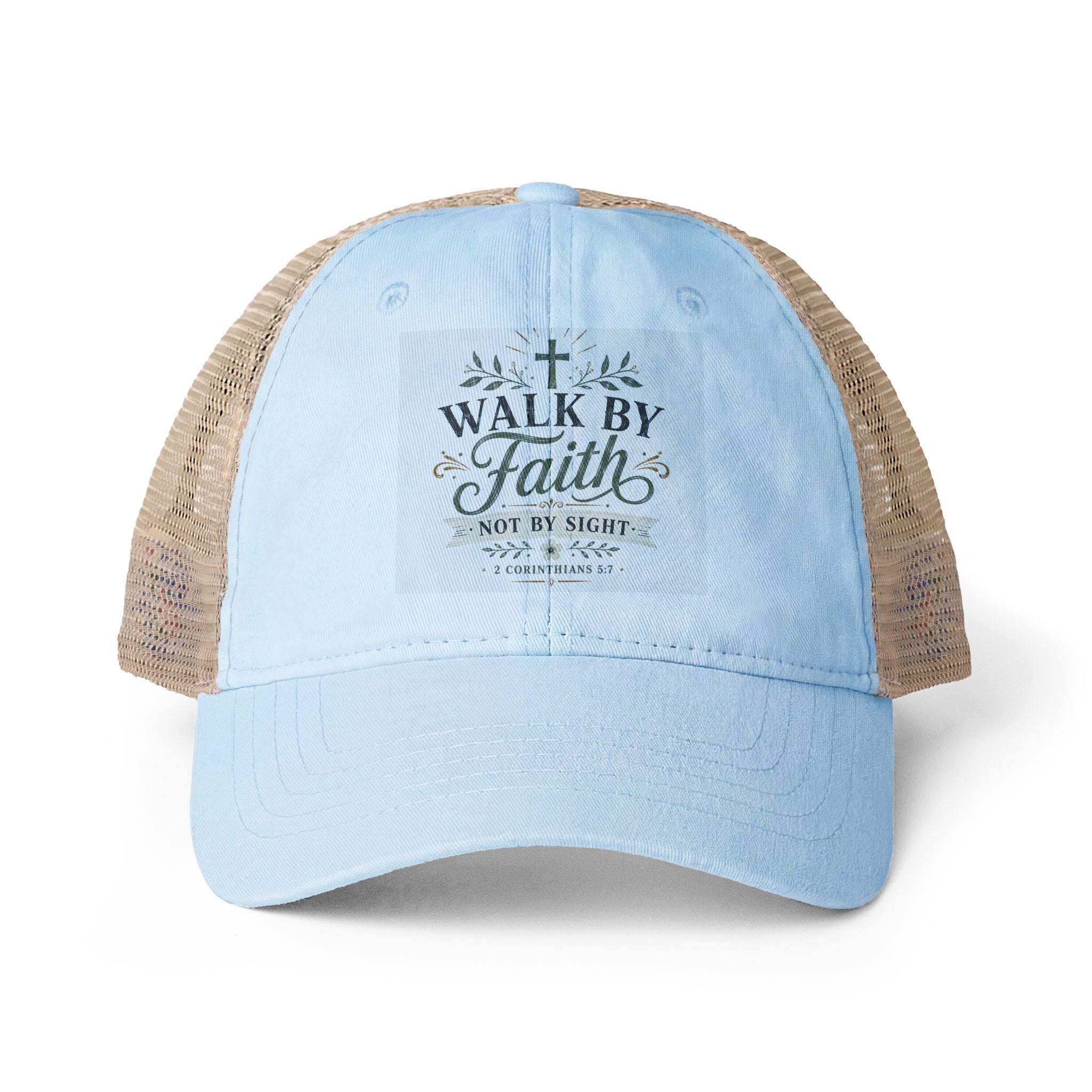 Women's Washed Mesh-Back Cap