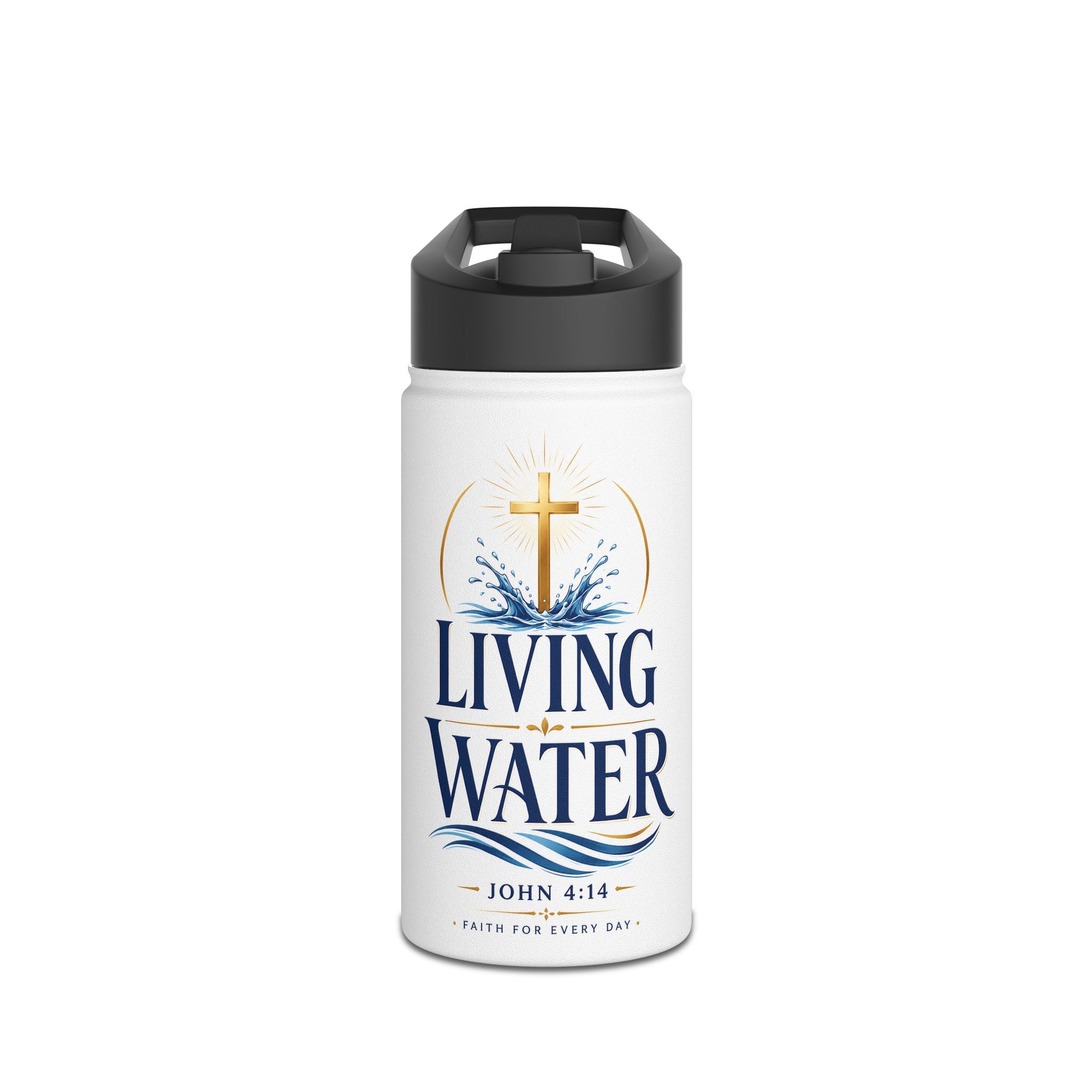 Stainless Steel Water Bottle, Standard Lid