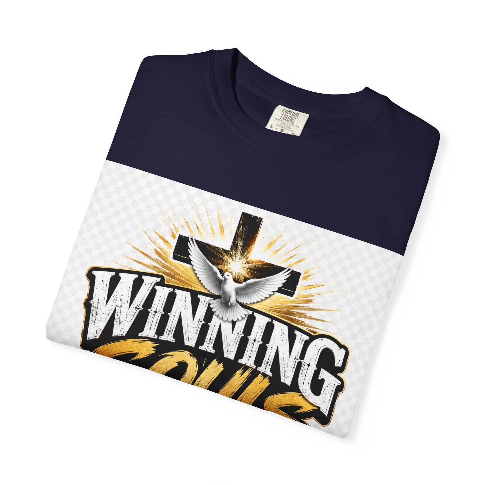 Winning Souls for Jesus T-Shirt — Christian Faith Ministry Graphic Tee