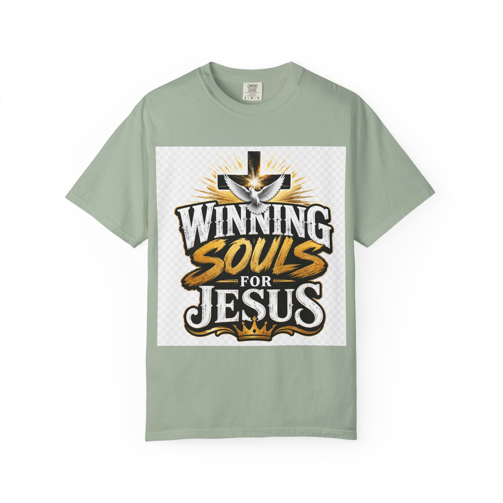 Winning Souls for Jesus T-Shirt — Christian Faith Ministry Graphic Tee