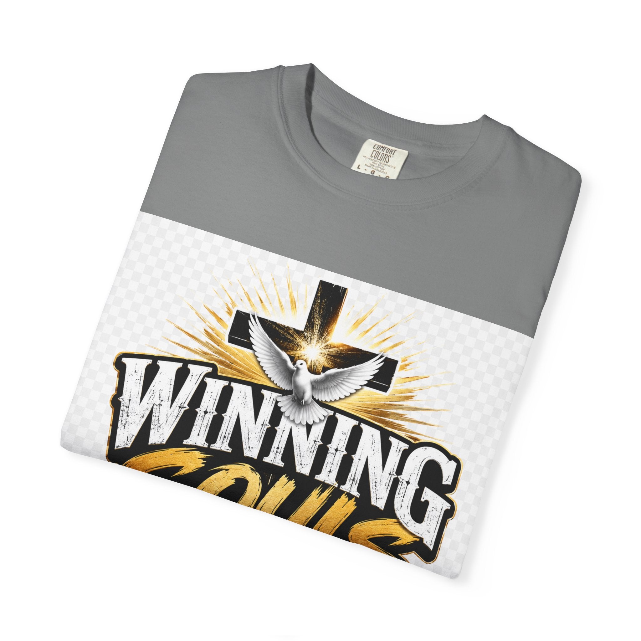 Winning Souls for Jesus T-Shirt — Christian Faith Ministry Graphic Tee