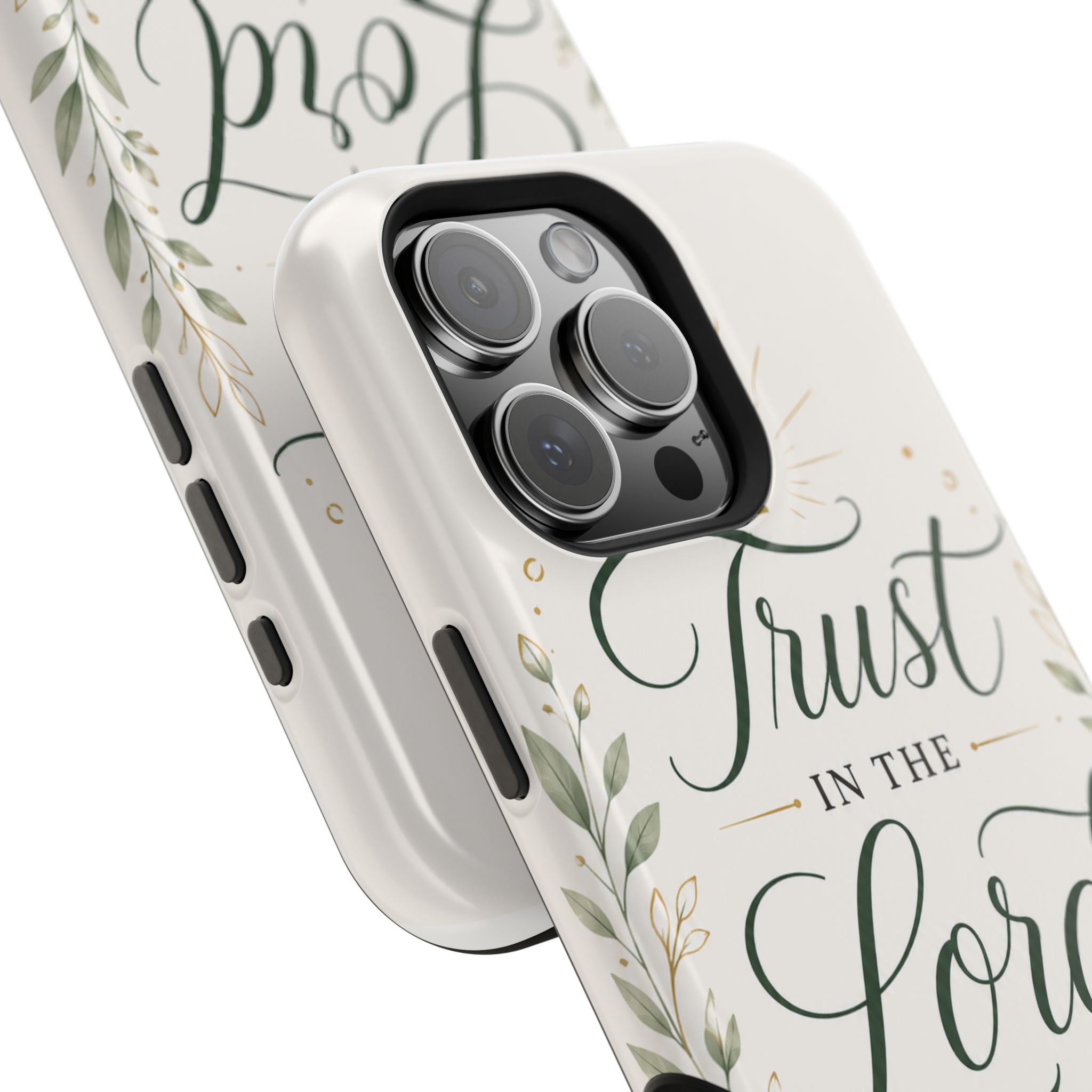 Phone Case — "Trust in the Lord with All Your Heart" Christian Magnetic Impact-Resistant Case