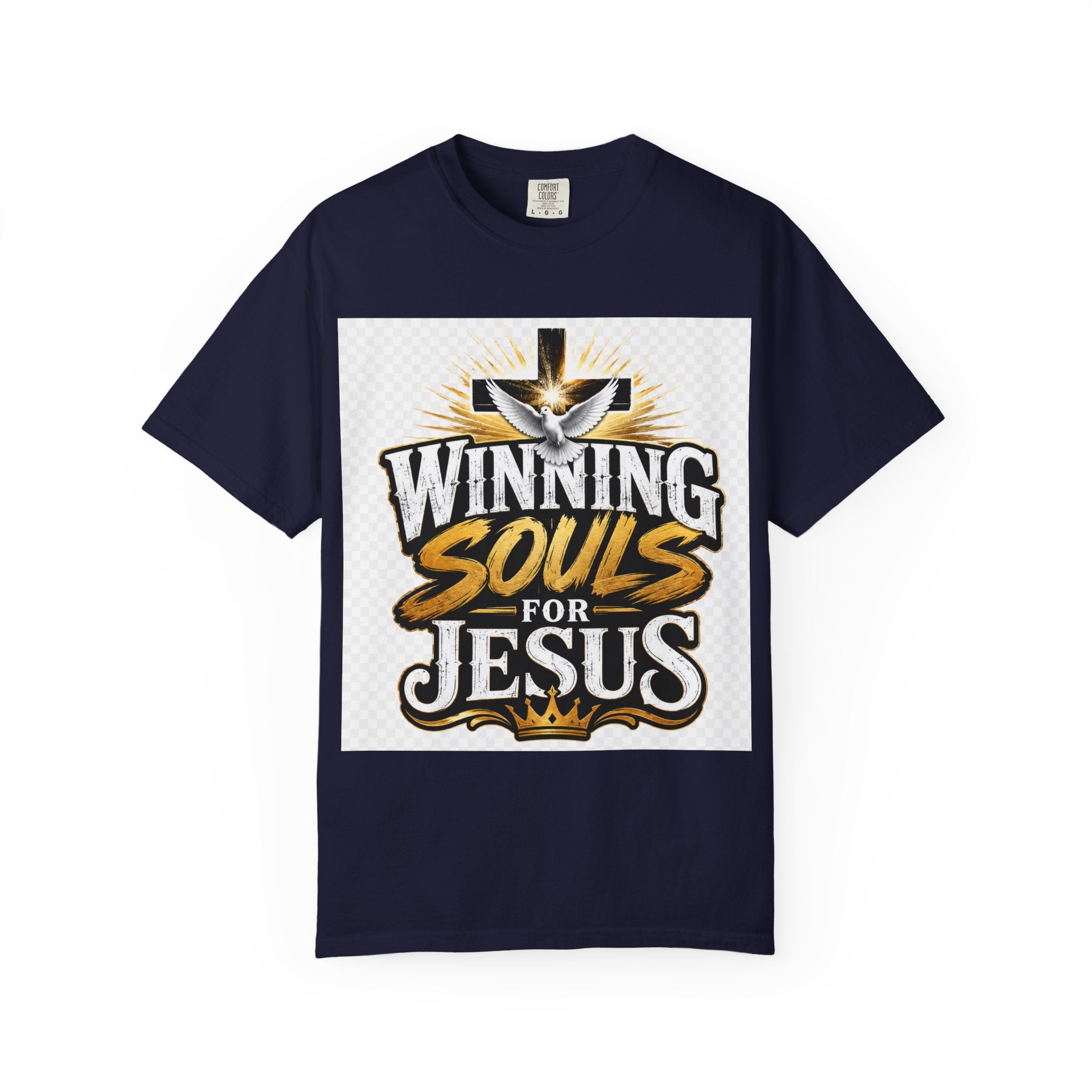 Winning Souls for Jesus T-Shirt — Christian Faith Ministry Graphic Tee
