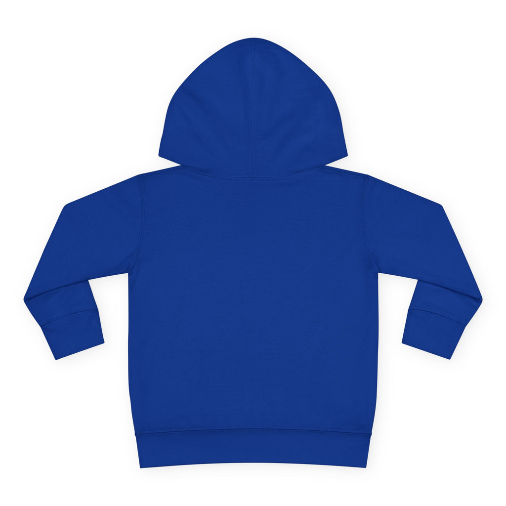 Be Strong and Courageous Toddler Hoodie — Joshua 1:9 Mountain Faith Pullover