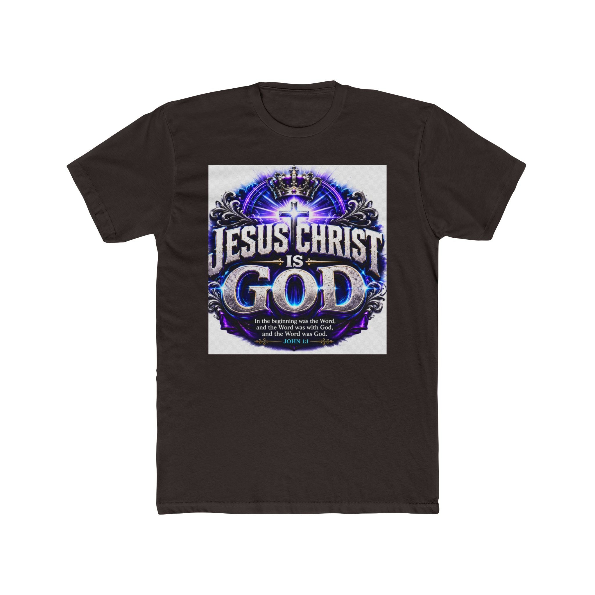 Jesus Christ Is God T-Shirt — Christian Faith Graphic Tee