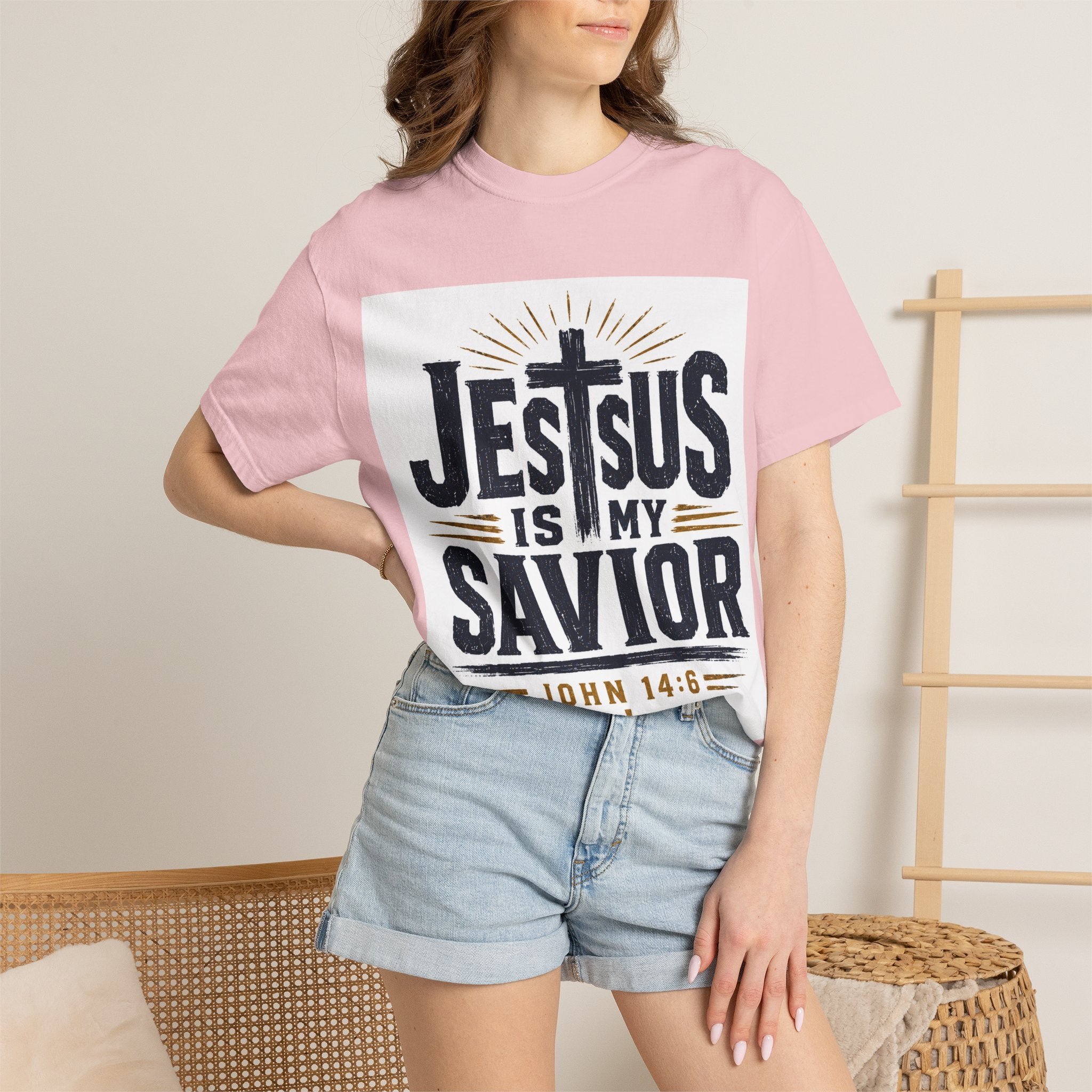 Jesus Is My Savior T-Shirt — John 14:6 Christian Faith Tee