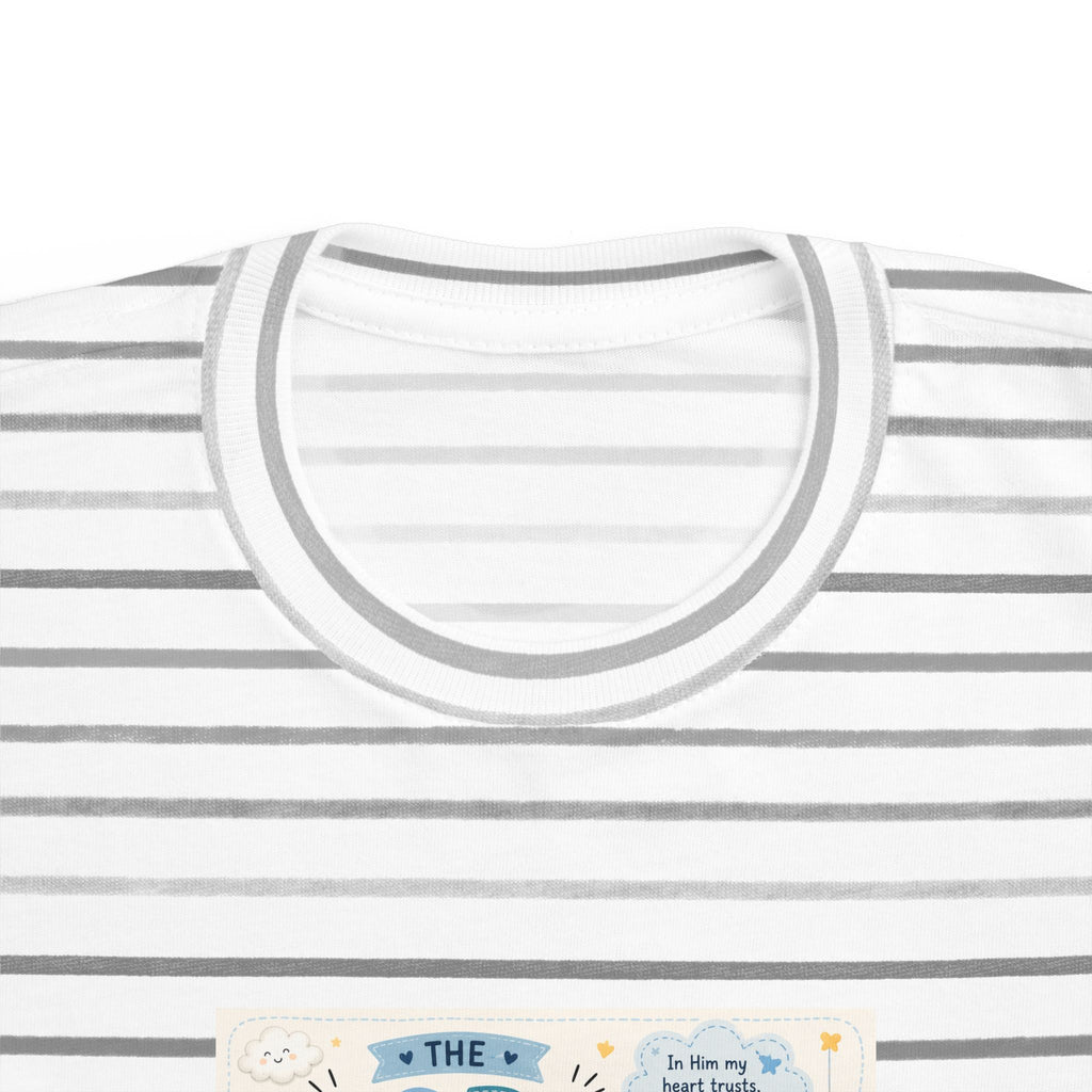 Toddler Tee — "The Lord Is My Strength and Shield" Christian Faith Kids Shirt