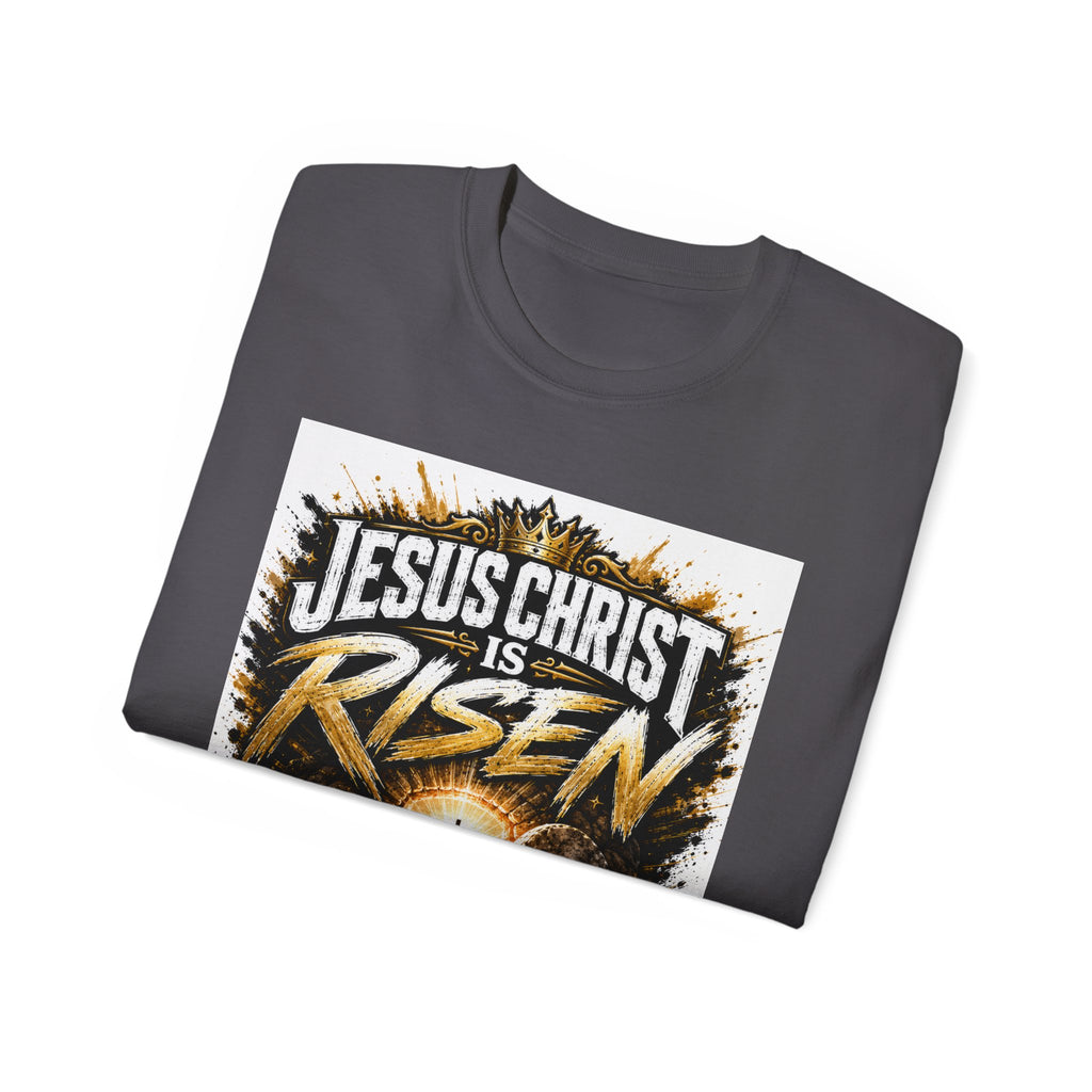 Jesus Christ Is Risen T-Shirt — Easter Christian Faith Tee