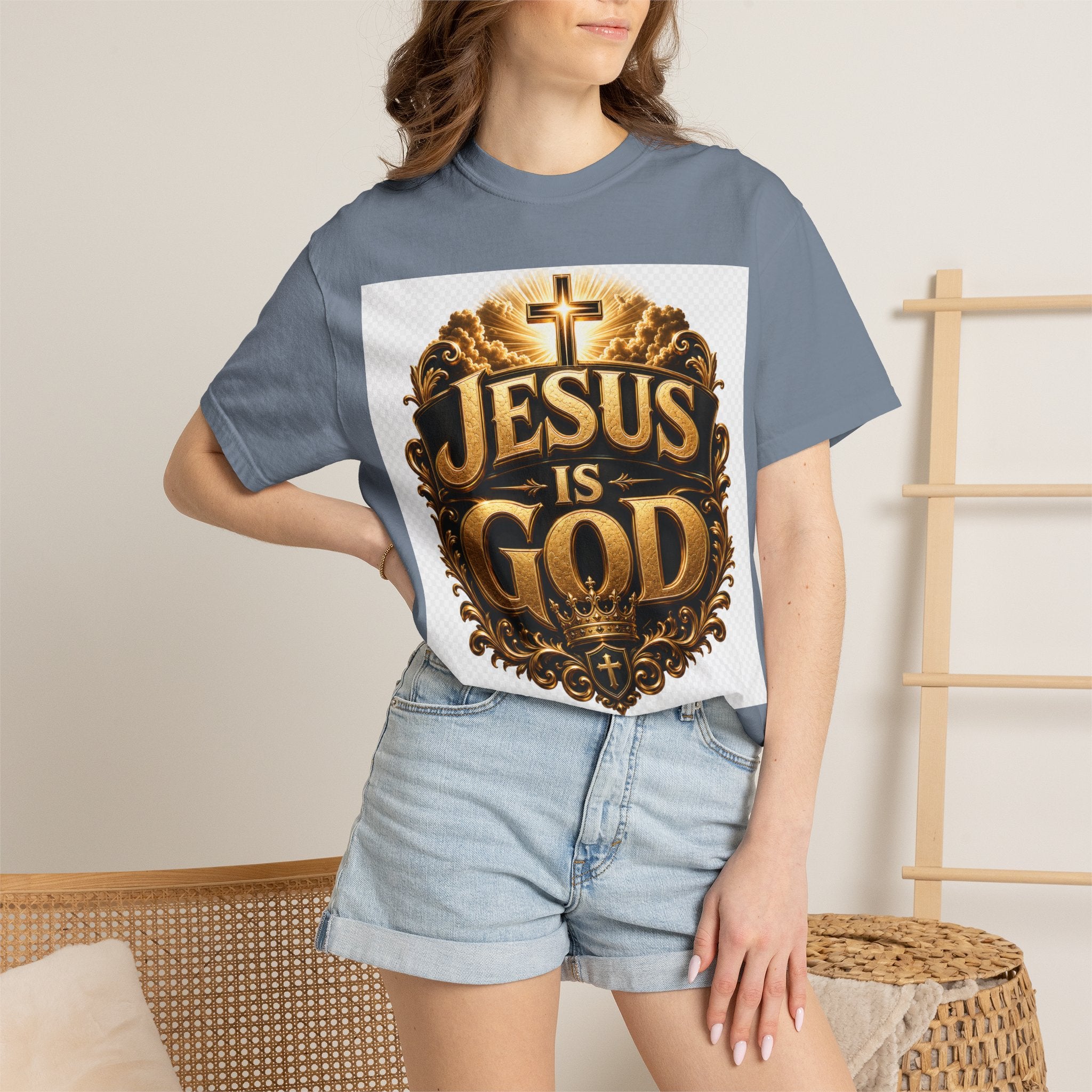 Jesus Is God T-Shirt — Bold Christian Faith Graphic Tee