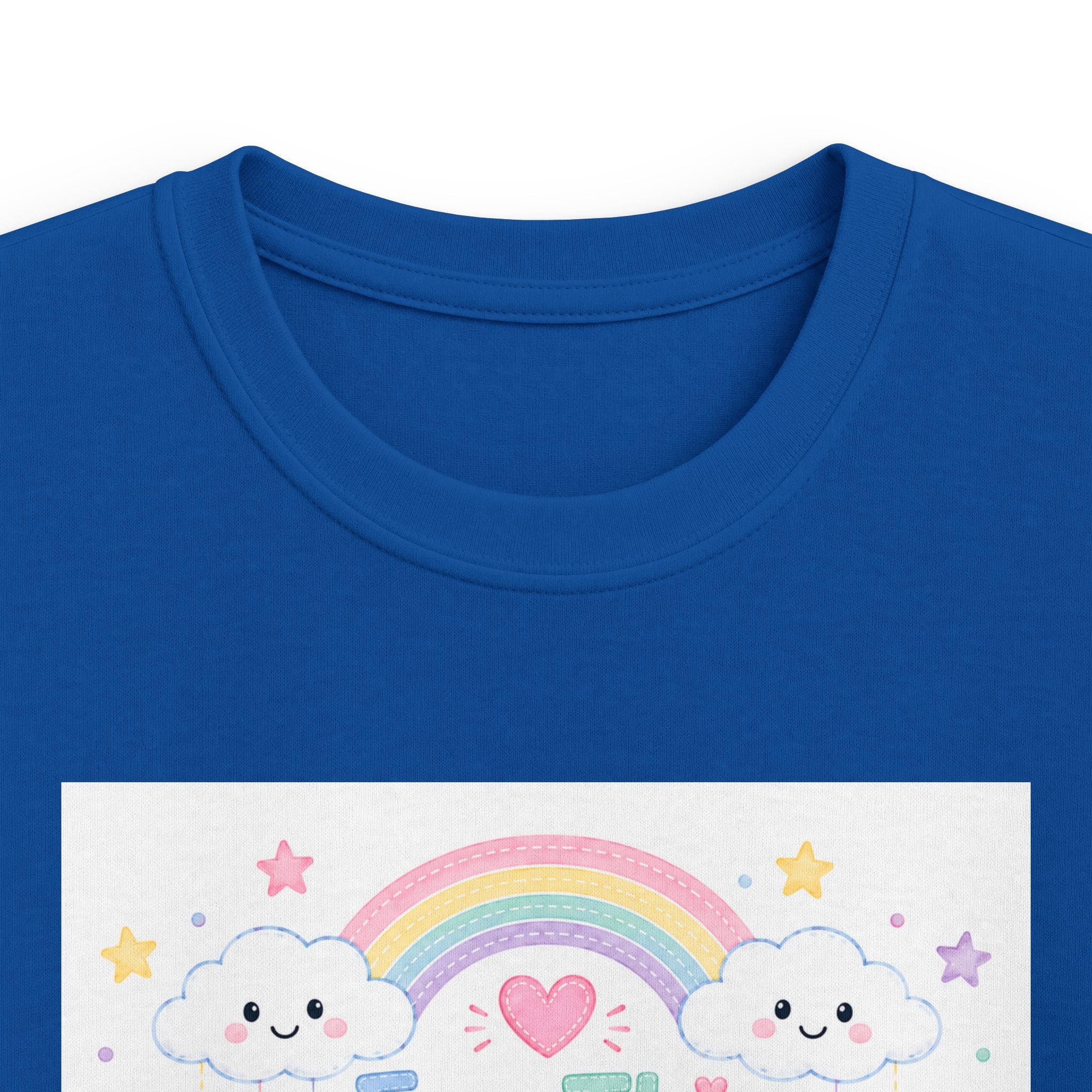 Kids Tee — "For This Child I Have Prayed" Pastel Rainbow Christian Shirt (1 Samuel 1:27)