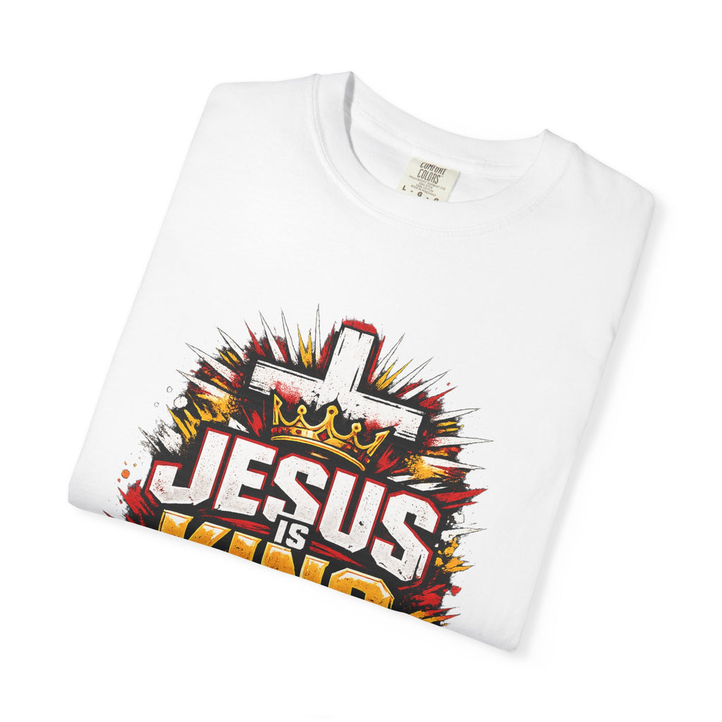 Jesus Is King T-Shirt — The Gospel Changes Everything Christian Tee
