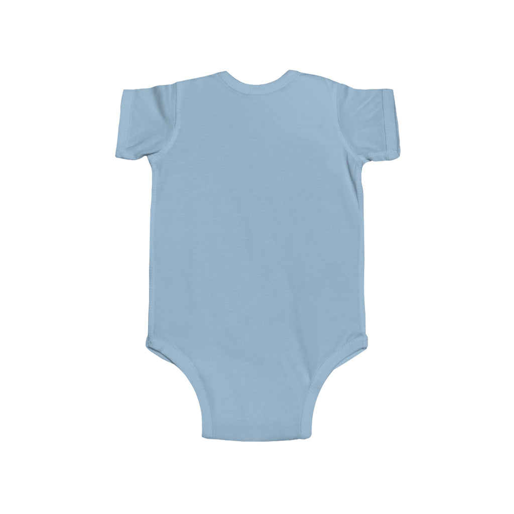 Infant Bodysuit - "Faith Over Fear" Christian Baby Onesie (Psalm 56:3)