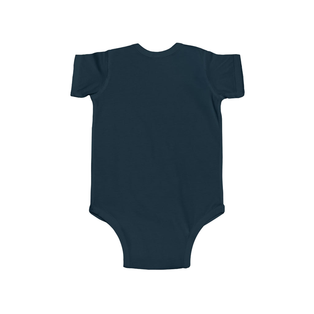 Infant Bodysuit - "Faith Over Fear" Christian Baby Onesie (Psalm 56:3)