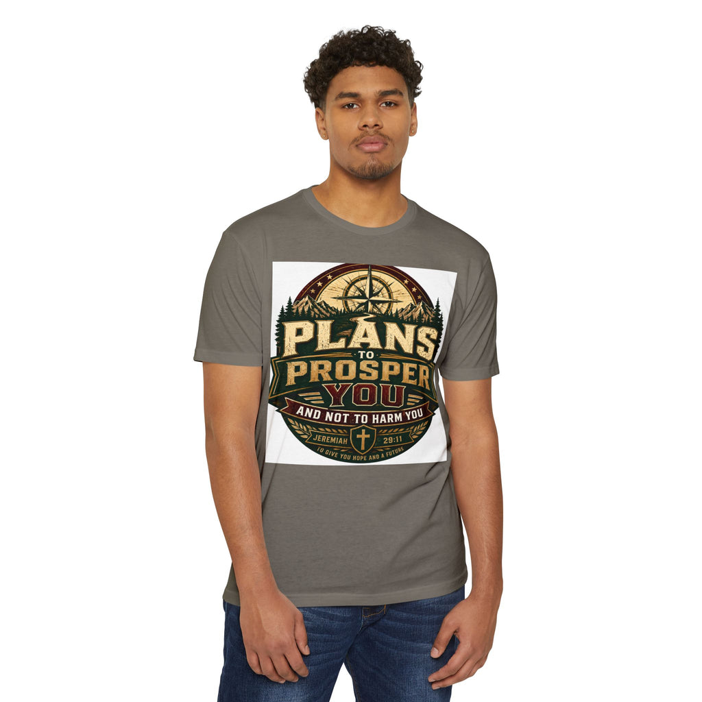 T-Shirt — "Plans to Prosper You" Inspirational Christian Tee
