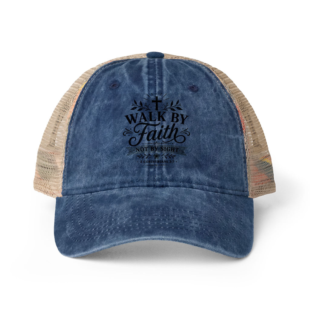 Women's Washed Mesh-Back Cap