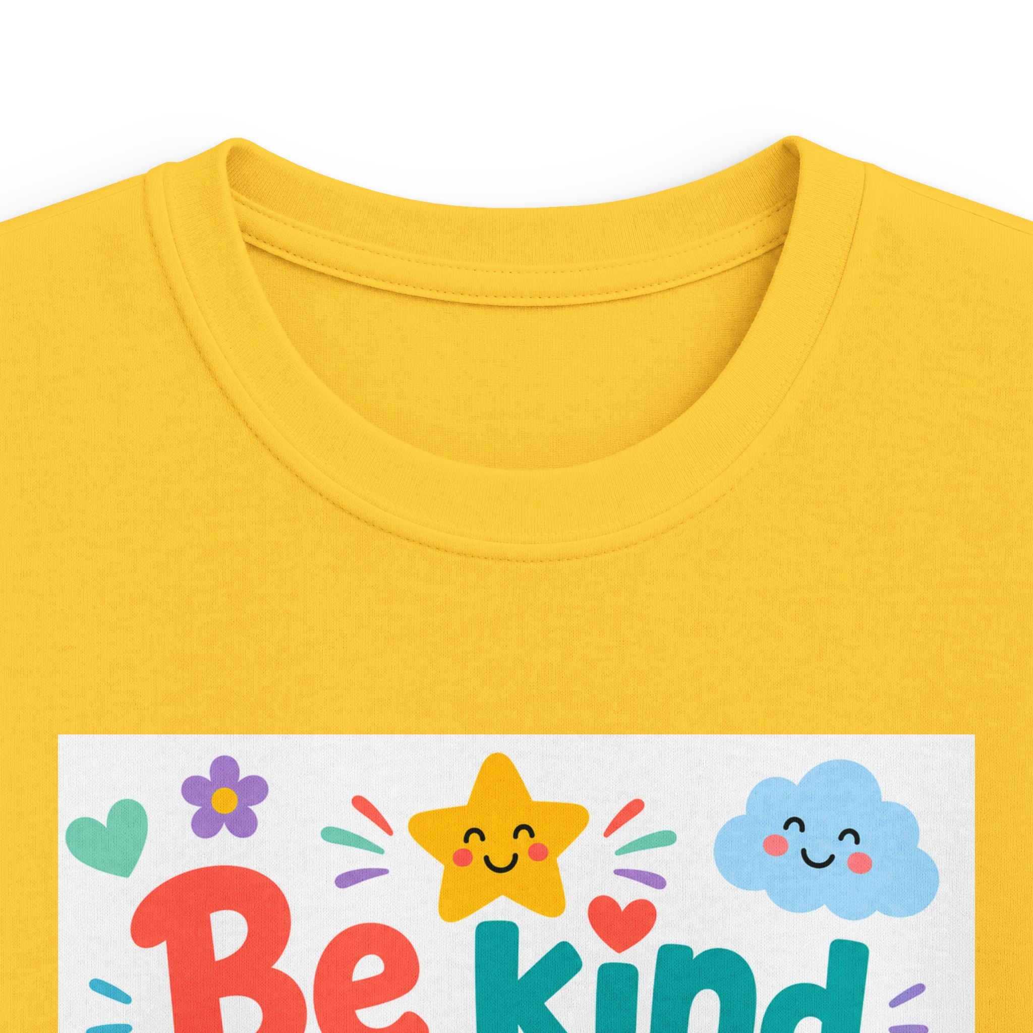 Kids Tee — “Be Kind to One Another” Ephesians 4:32 Christian Rainbow Shirt