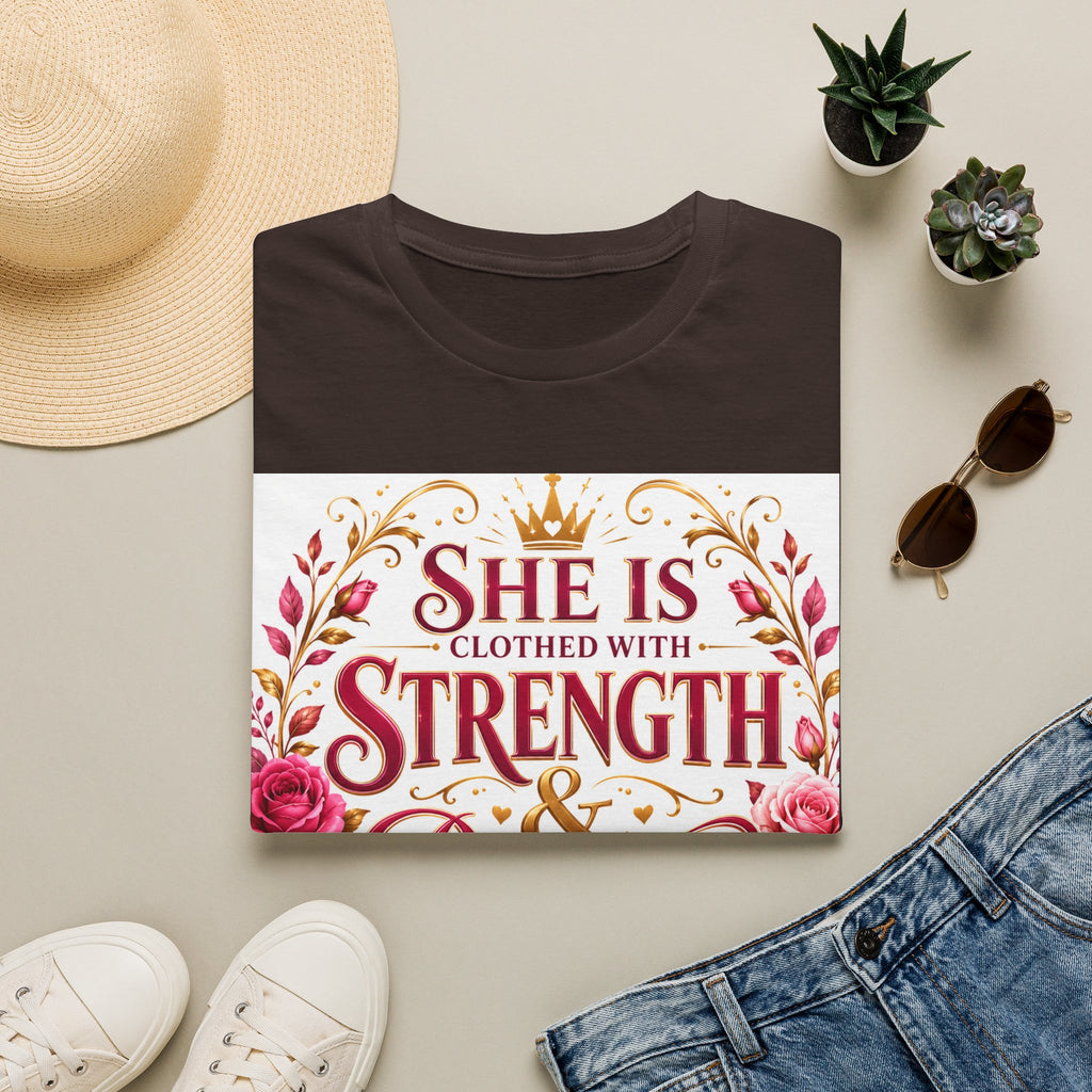 She Is Clothed With Strength & Dignity T-Shirt